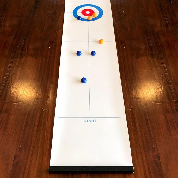 Kletshuts™ CurlingGame: Pöytälevy Curling Peli Varten Kaikki Ikärajat