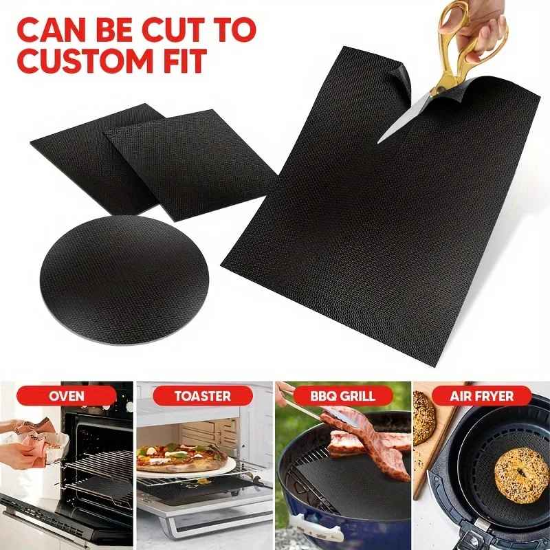 Globetrek° GrillMat – Tarttumattomat BBQ Grillimatot Helppoleikattavalla Laatikolla