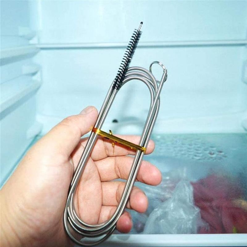 Cleaner Pro° RefrigeratorBrush 1+1 ILMAINEN: Mini Joustava Jääkaappi Puhdistus Harja