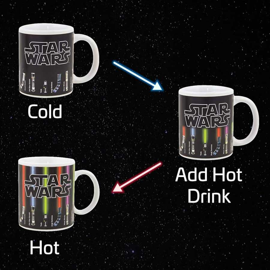 MagicMug: Taianomainen Lämpö Herkkä Valosapeli Muodonmuutos Muki