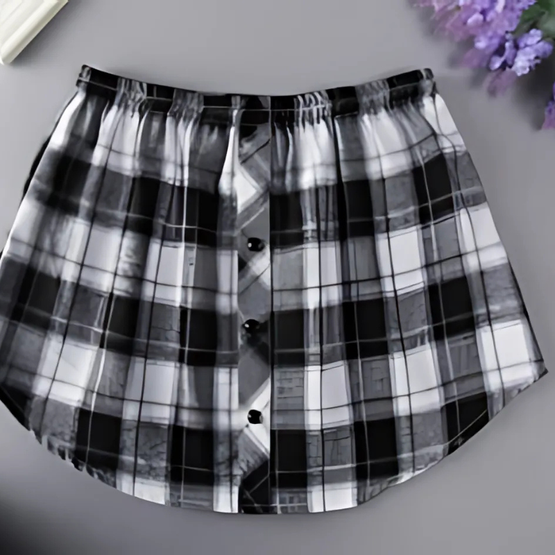 Icone™ WaistSkirt 1+1 ILMAINEN: Tyylikäs Pusero Jatke Korkea Vyötärö Hame Naisille