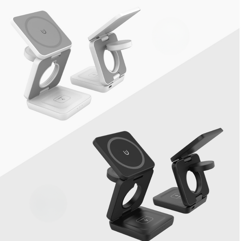 Holder360° MultiCharger: Monitoiminen Taittuva Magneettinen Lataus Teline