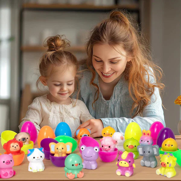 Kletshuts™ EggsSuprise: Pääsiäisen Yllätys Munat Purista Leluja