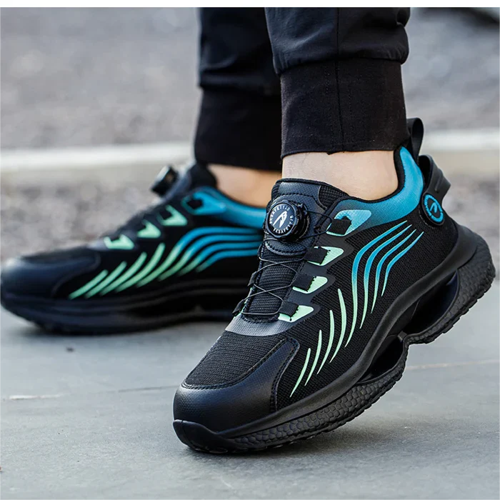 Happy™ SmashShoes: Miesten Iskunkestävät Turvakengät