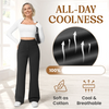 Icone™ FlexTrousers: Korkea Vyötäröinen Kaikki Päivä Mukavuus Joustava Housut