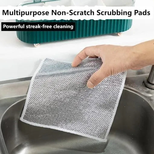 Cleaner Pro° ScrubPad: Monikäyttöinen Lanka Astianpesu Tyyny