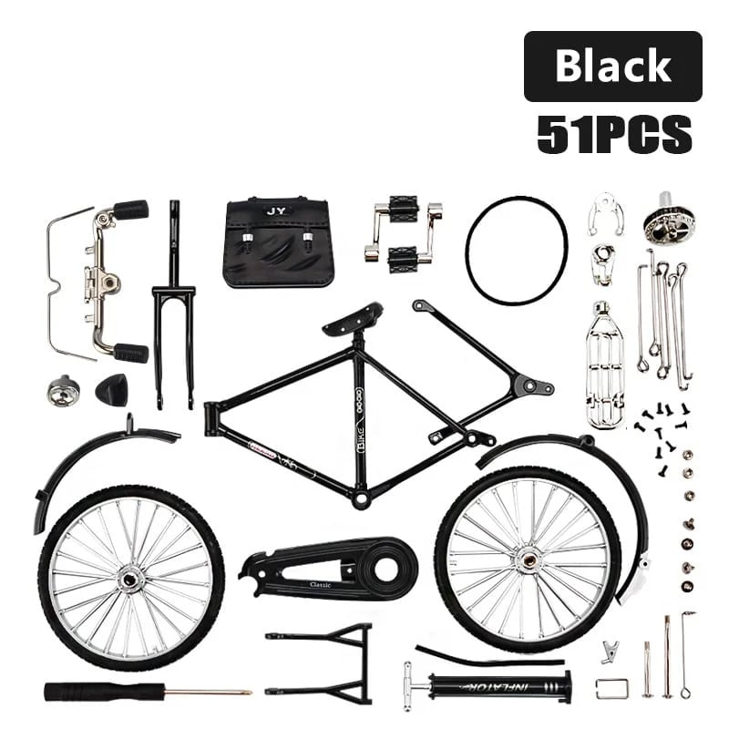 Kletshuts™ Bicycle - Tee-Se-Itse Polkupyörän Mallivaakalelu