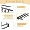 GlideHold® ShelfHooks 1+1 ILMAISEKSI: Hylly Ripustettavat Telinekoukut Keittiöön Ja Vaatekaappiin