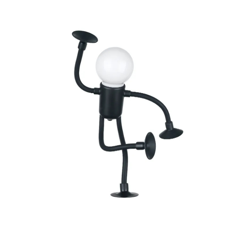 Ledsen™ FigureLamp 1+1 ILMAINEN: Pehmeä Valo Joustava Figuuri Yölamppu
