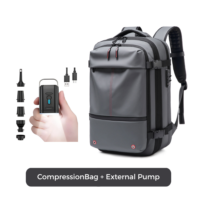 Icone™ CompressionBag: Tilansäästö Säästäjä Puristus Imuri Matka Laukku