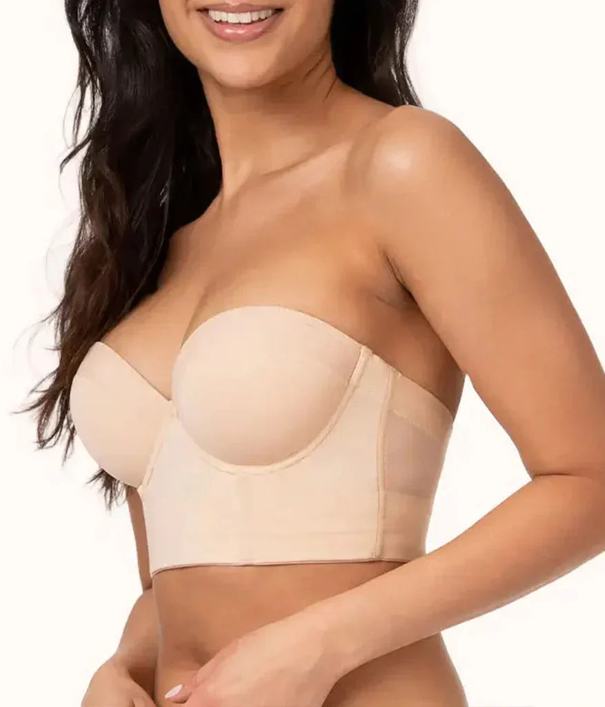 Icone™ StraplessBra: Täysi Tuki Kuvanveistoa Istuvuus Olkaimeton Rintaliivit