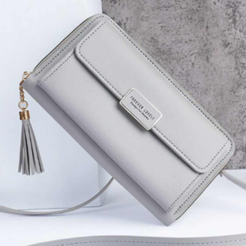 Icone™ WalletBag: Muunneltava Iso Lompak Rintareppu Kokassi