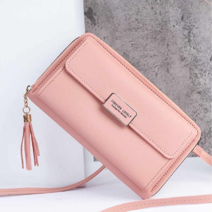 Icone™ WalletBag: Muunneltava Iso Lompak Rintareppu Kokassi