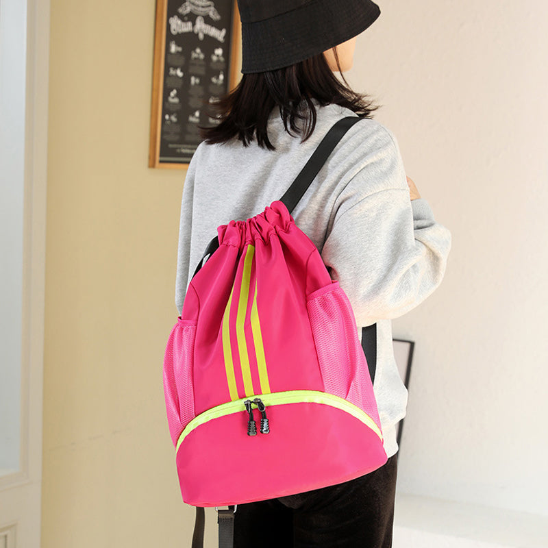 Icone™ DrawstringBag 1+1 ILMAINEN: Ulkoilu Ja Kuntoilu Kiristysnauha Unisex Laukku