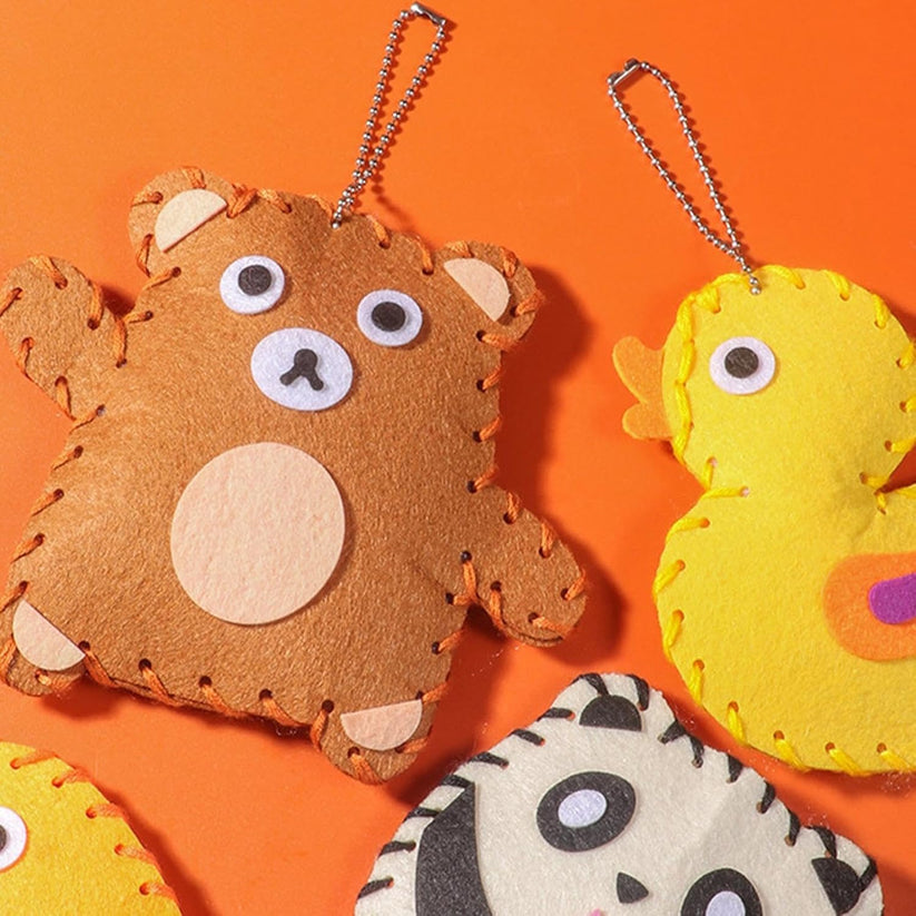 Kletshuts™ SewingCraft 1+1 ILMAINEN: DIY Eläin Ompelu Kit Lapset Luova Käsityö Aseta