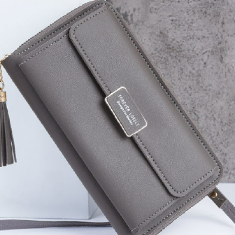 Icone™ WalletBag: Muunneltava Iso Lompak Rintareppu Kokassi