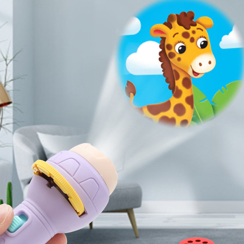 Kletshuts™ FlashlightProjector: Maaginen Tarinankerronta Taskulamppuprojektori Lapsille