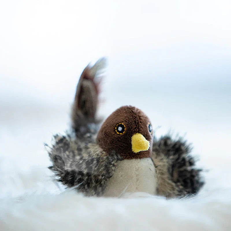 Catfri® BirdToy: Vuorovaikutteinen Sirkuttava Lintulelu Kissoille