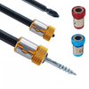 ScrewdriverTip 1+1 ILMAINEN - Magneettinen Ruuvimeisseli Kärki Irrotettava Rengas