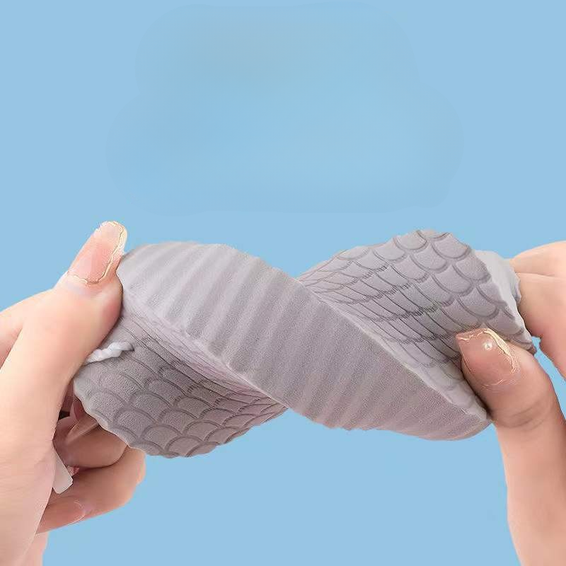 ExfoliatingSponge 1+1 ILMAINEN - Pehmeä Vartalon Kuoriva Sieni Suihku Pesuri