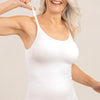 Icone™ ShapingTop 1+1 ILMAINEN: Koko Päivän Muotoileva Camisole Toppi Kanssa Saumaton Kapea Istuvuus