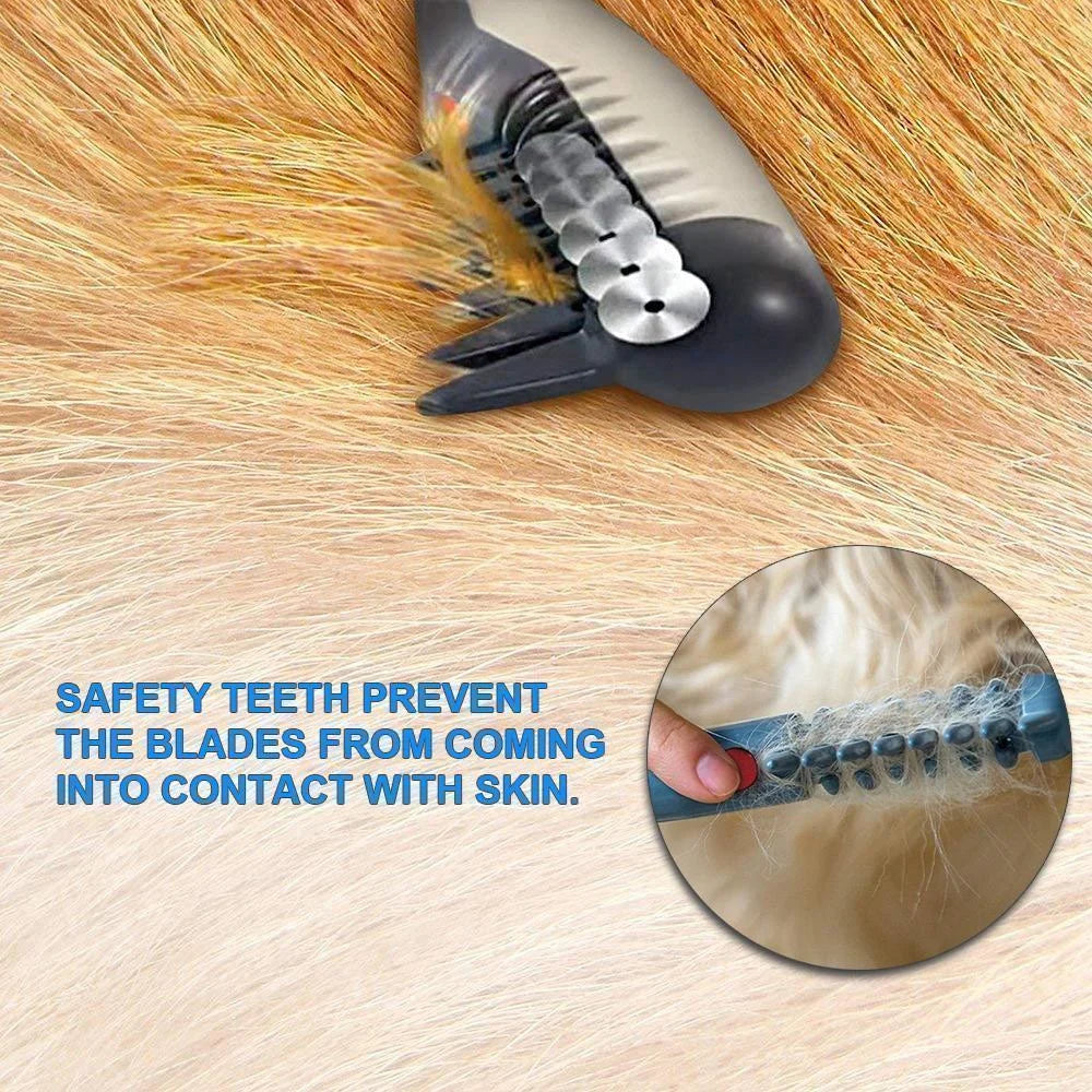DogCatFri™ PetComb 1+1ILMAINEN: Sähköinen Lemmikkien Hoitokampa