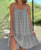 Icone™ FloralDress: Kukkainen Camisole-Mekko