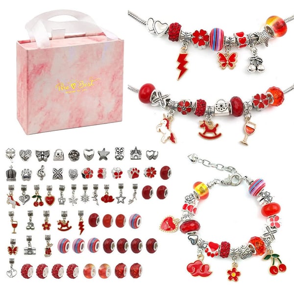 Jewelance™ BraceletKit - Tee-Se-Itse- Korujen Riipus - Tekosarja