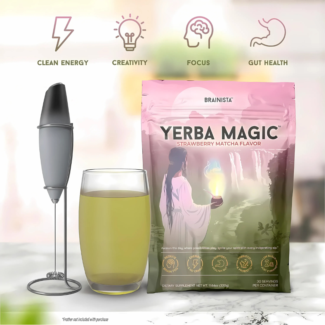 TeaPowder - Energia, Keskittymiskyky Ja Suoliston Terveys Taika Teejauhe