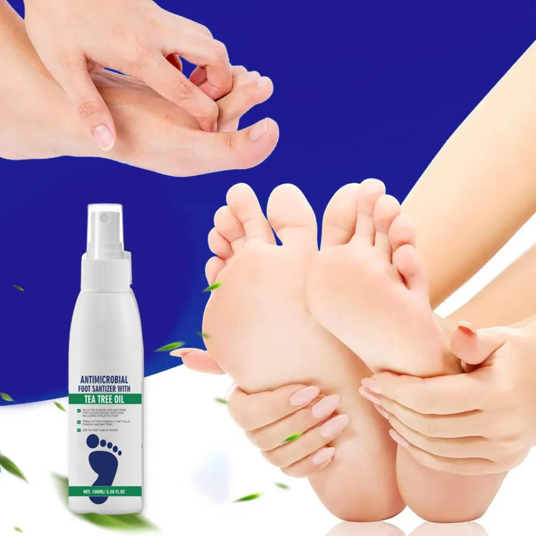 FootCare 1+1 ILMAINEN: Antimikrobinen Syvä Nesteytys Jalkahoito Suihke