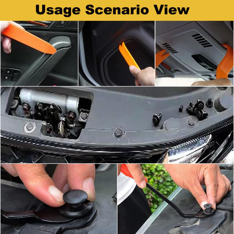 CarRepair - Universal Auto Korjaus Clips Ja Kiinnike Työkalu Kit