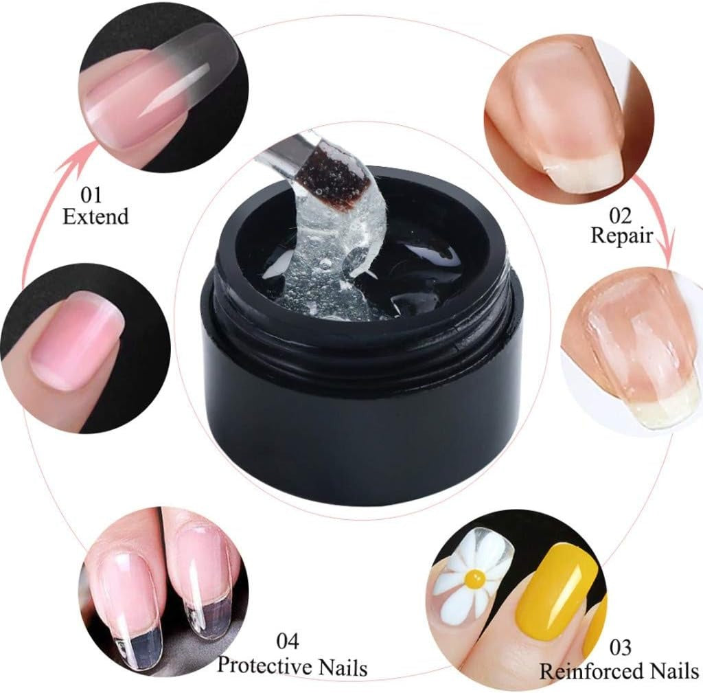 NailGel 1+1 ILMAINEN- Kynsien Korjaus Suojausgeeli