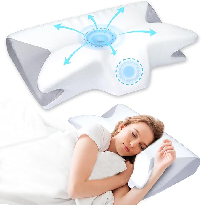 CurvePillow - Pehmeä Ergonominen Käyrä Tyyny