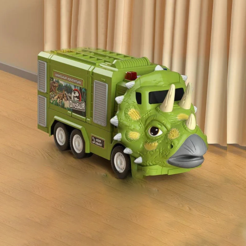 Kletshuts™ DinoTruck: Dinosaurus Kuorma Auto Lelu Sarja Valoin Ja Musiikilla
