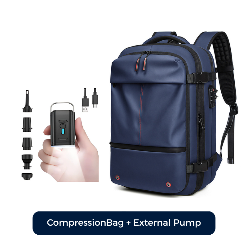 Icone™ CompressionBag: Tilansäästö Säästäjä Puristus Imuri Matka Laukku