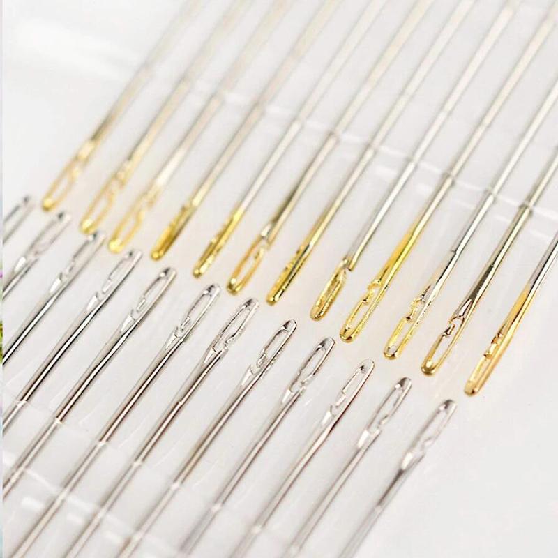 BlindNeedles 1+1 ILMAINEN - Itsekierteittävä Sokea Ompelu Neulat Sarja