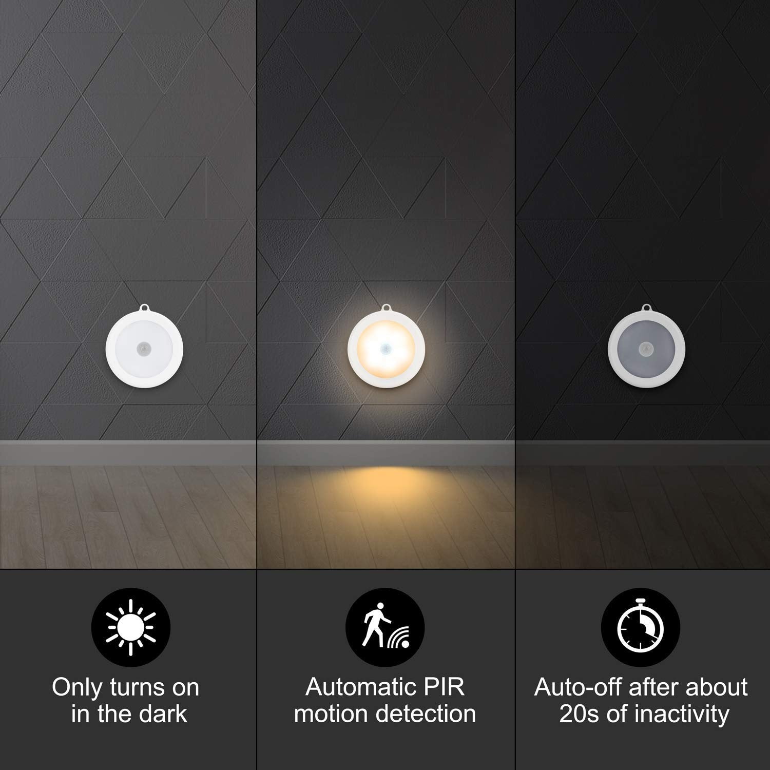 OVERNIGHT™ SMART Ultra Sensori Led | USB Ladattava