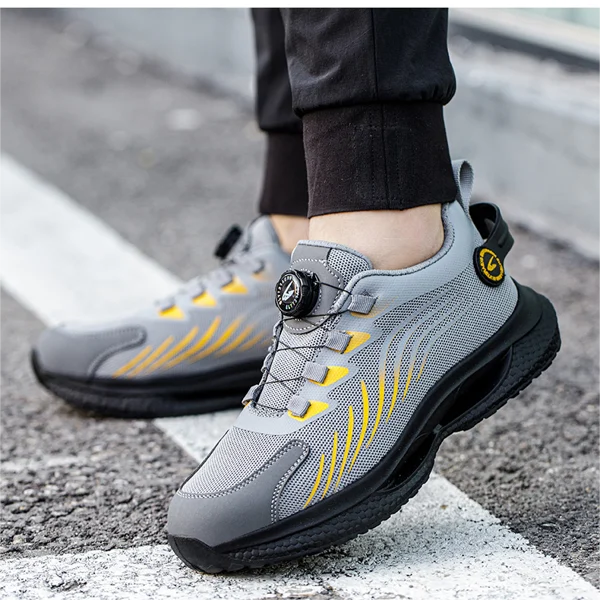 Happy™ SmashShoes: Miesten Iskunkestävät Turvakengät