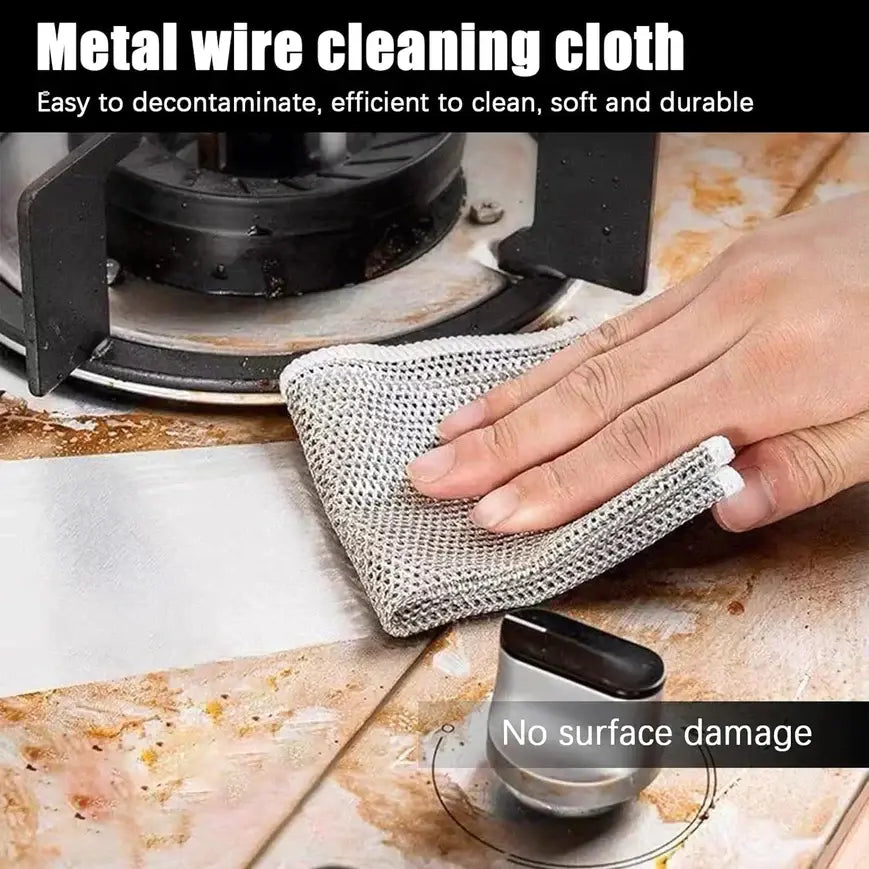 Cleaner Pro° ScrubPad: Monikäyttöinen Lanka Astianpesu Tyyny