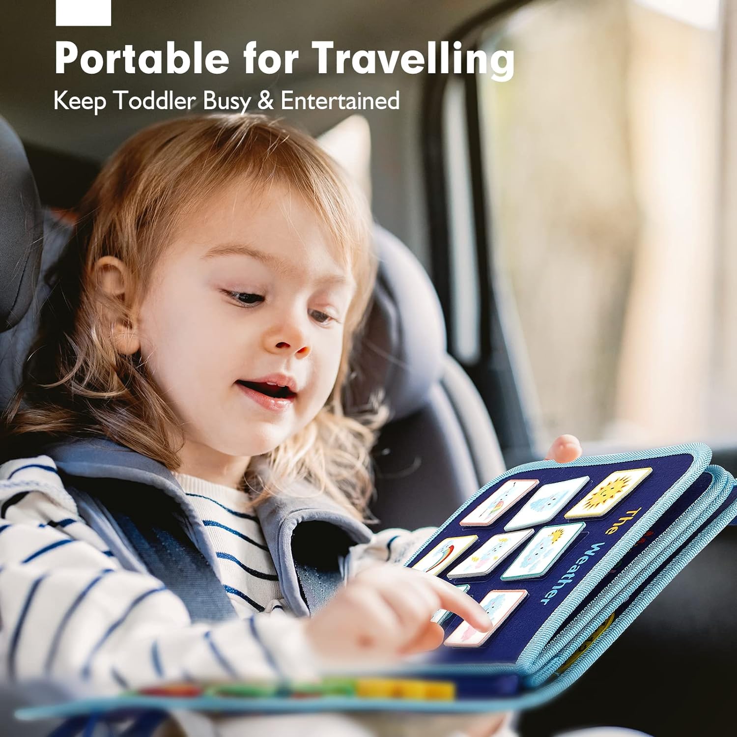 Kletshuts™ BusyBoard: Aistillinen Pienmotoriset Taidot Montessori Koulutuksellinen Toimintataulu