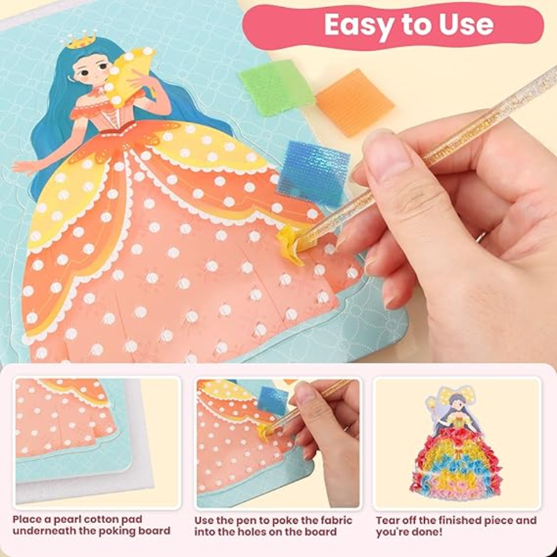 Kletshuts™ PokeArt - DIY Poke Taide 3D Craft Sarja