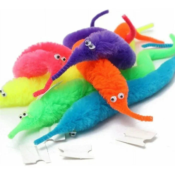 Kletshuts™ TwistyWorm - Sateenkaari Taika Kiemurteleva Mato