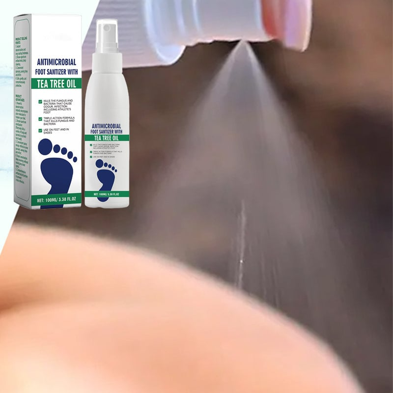 FootCare 1+1 ILMAINEN: Antimikrobinen Syvä Nesteytys Jalkahoito Suihke