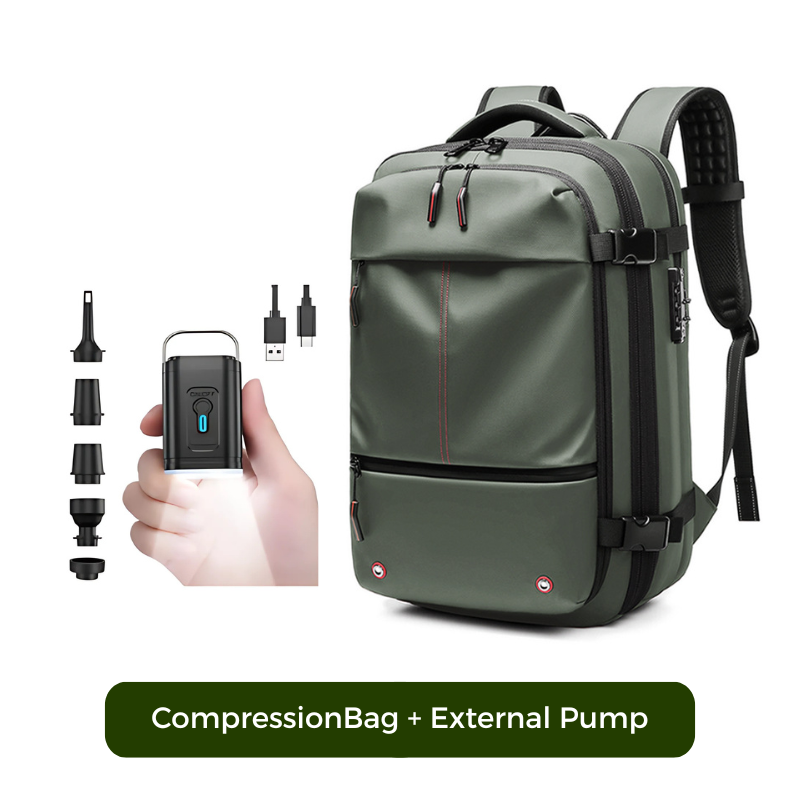 Icone™ CompressionBag: Tilansäästö Säästäjä Puristus Imuri Matka Laukku