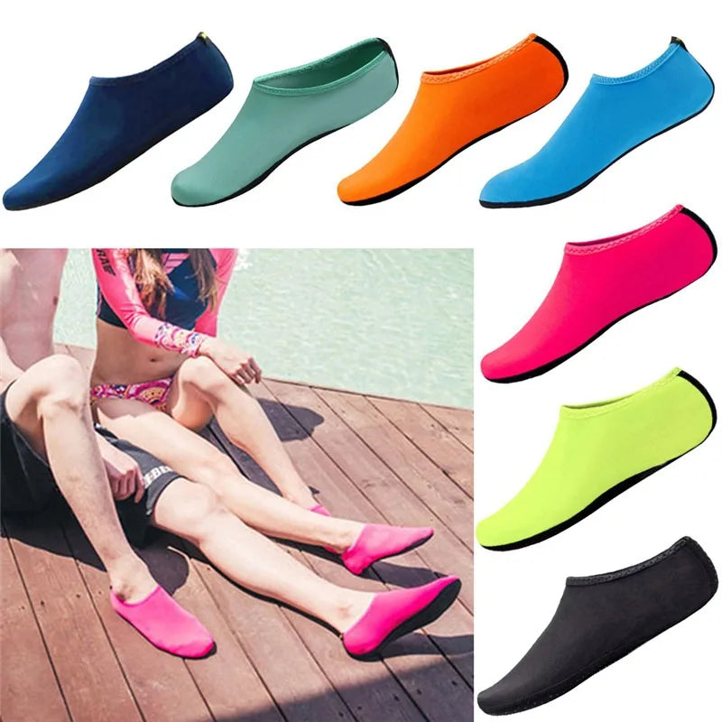 Happy™ AquaShoes: Unisex Paljasjalkaiset Uinti Kengät