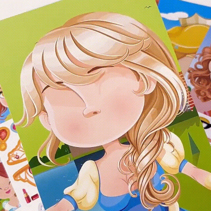 Kletshuts™ StickerBook 1+1 ILMAINEN: DIY Tarrakirja Craft Pojille Ja Tytöille