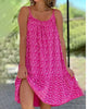 Icone™ FloralDress: Kukkainen Camisole-Mekko