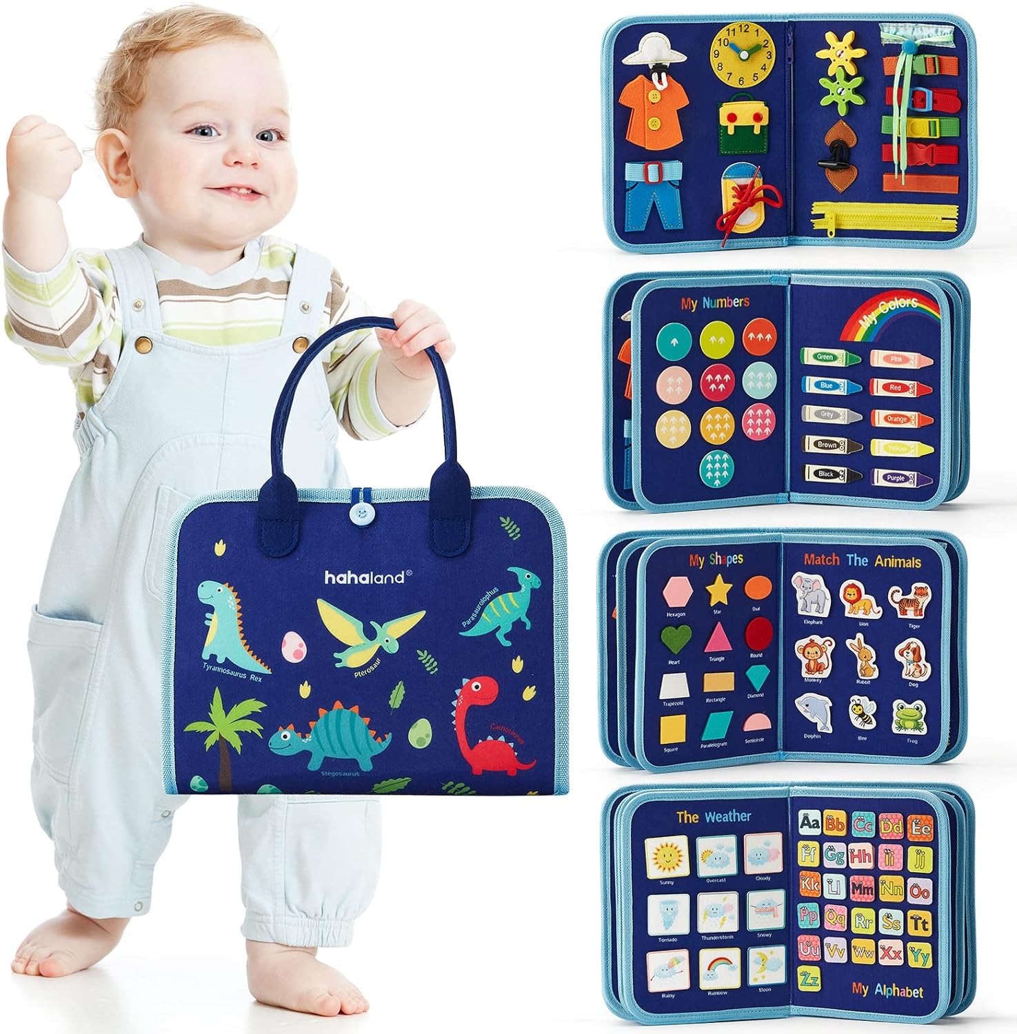 Kletshuts™ BusyBoard: Aistillinen Pienmotoriset Taidot Montessori Koulutuksellinen Toimintataulu