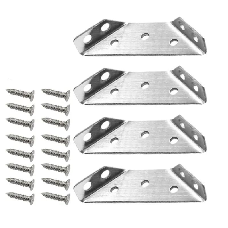 CornerConnector - Ruostumaton Teräs Huonekalut Kulmakytkin