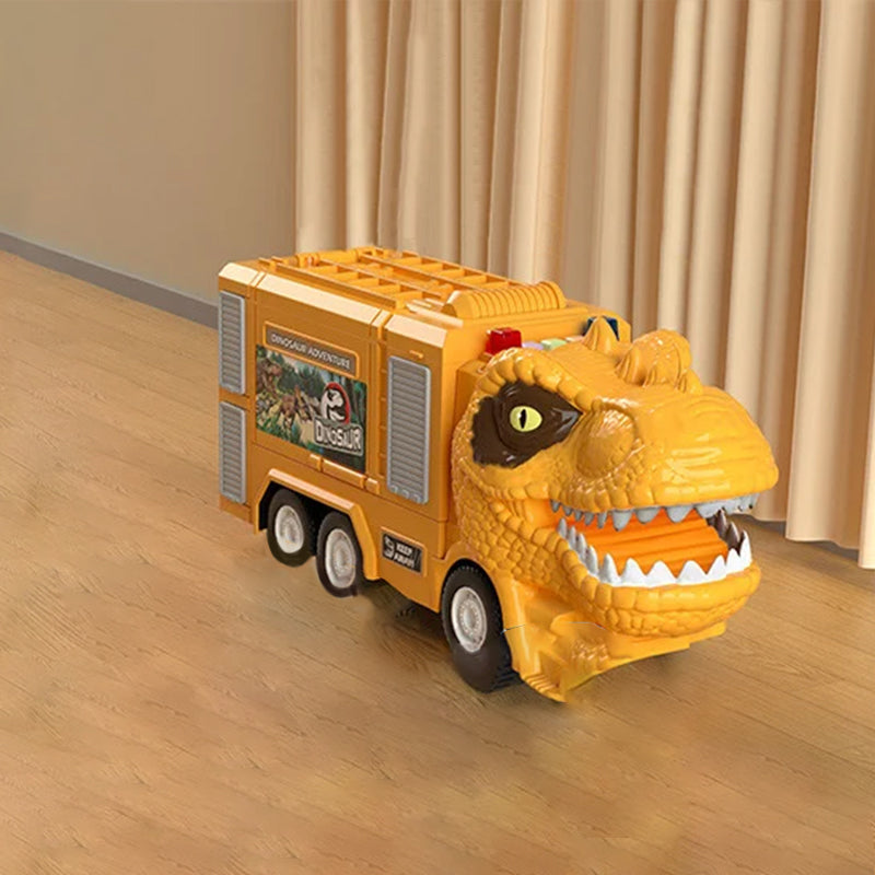 Kletshuts™ DinoTruck: Dinosaurus Kuorma Auto Lelu Sarja Valoin Ja Musiikilla